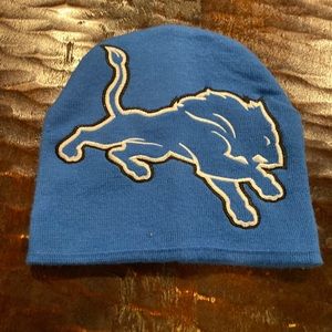 NFL Team Apparel Detroit Lions beanie